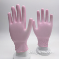 Latexpulverfreier Handschuh Guantes Deschiffer de nitrilo